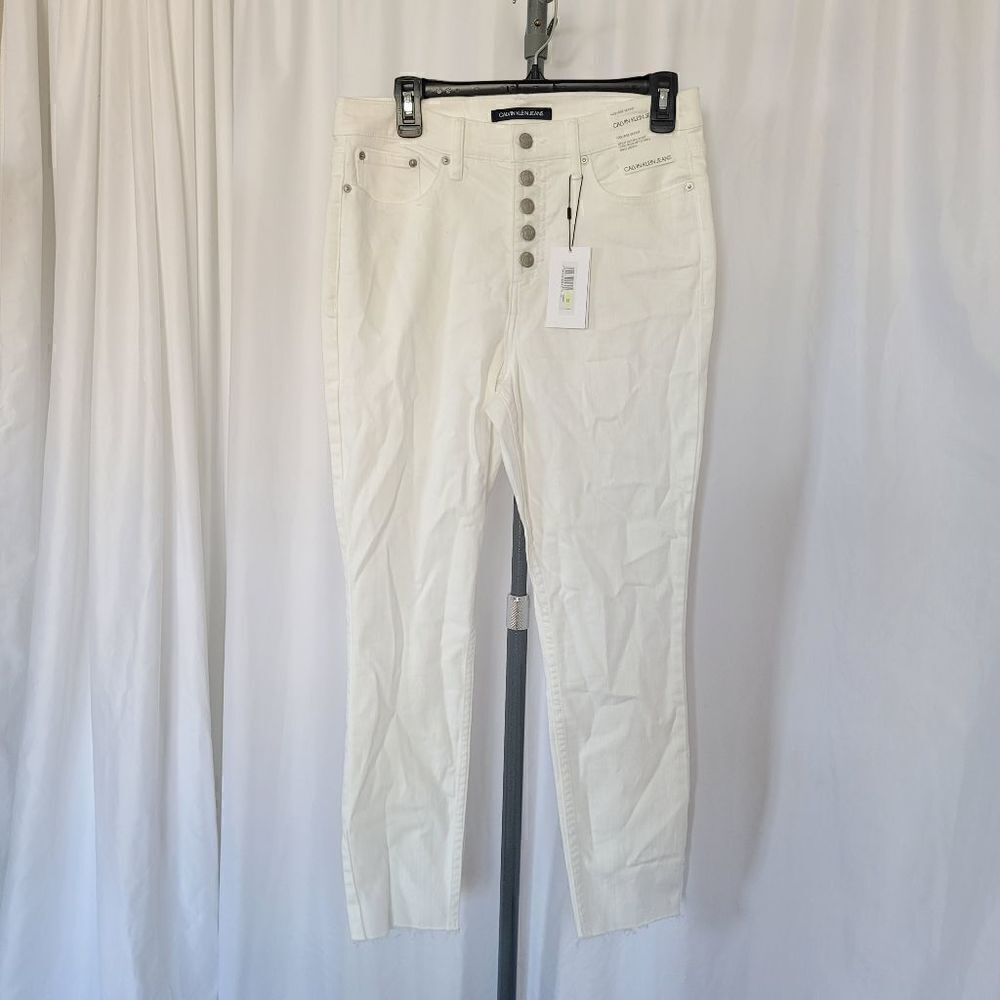 Calvin klein womens high rise skinny jeans size 30